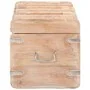 Massivholz-Akazien-Aufbewahrungstruhe 90x40x40 cm von vidaXL, Aufbewahrungskisten - Ref: Foro24-289644, Preis: 209,62 €, Raba...