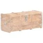 Massivholz-Akazien-Aufbewahrungstruhe 90x40x40 cm von vidaXL, Aufbewahrungskisten - Ref: Foro24-289644, Preis: 209,62 €, Raba...