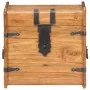 Baúl de madera maciza de acacia 40x40x40 cm de vidaXL, Baúles de almacenamiento - Ref: Foro24-289647, Precio: 140,72 €, Descu...