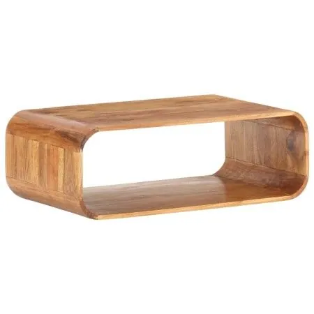 Mesa de centro de madera maciza de acacia 90x50x30 cm de vidaXL, Mesas de centro - Ref: Foro24-289651, Precio: 220,96 €, Desc...