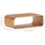 Mesa de centro de madera maciza de acacia 90x50x30 cm de vidaXL, Mesas de centro - Ref: Foro24-289651, Precio: 220,96 €, Desc...