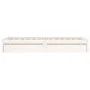White bed frame with drawers 75x190 cm by vidaXL, Beds and slatted bases - Ref: Foro24-3103454, Price: 160,17 €, Discount: %