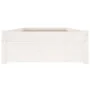 White bed frame with drawers 75x190 cm by vidaXL, Beds and slatted bases - Ref: Foro24-3103454, Price: 160,17 €, Discount: %