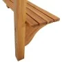 Hoher Balkontisch aus massivem Akazienholz 90x37x122,5 cm von vidaXL, Küchen- und Esstische - Ref: Foro24-310253, Preis: 59,7...