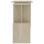 Oak plywood corner desk 200x50x76 cm by vidaXL, Desks - Ref: Foro24-801101, Price: 101,82 €, Discount: %