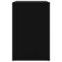 Shoe cabinet made of black plywood wood 130x35x54 cm by vidaXL, Shoe racks and shoe organizers - Ref: Foro24-816745, Price: 6...