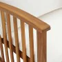 Banco de jardín con cojines 119 cm madera maciza de acacia de vidaXL, Bancos de jardín - Ref: Foro24-310260, Precio: 161,72 €...
