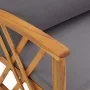 Garden chairs with cushions 2 units solid acacia wood by vidaXL, Garden chairs - Ref: Foro24-310268, Price: 186,62 €, Discoun...