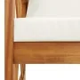 2-piece garden furniture with solid acacia wood cushions by vidaXL, Garden sets - Ref: Foro24-310273, Price: 257,86 €, Discou...