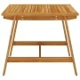 Mesa de comedor de jardín madera maciza de acacia 88x88x74 cm de vidaXL, Mesas de jardín - Ref: Foro24-312405, Precio: 112,95...