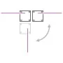 Toldo lateral retráctil marrón 100x1000 cm de vidaXL, Sombrillas - Ref: Foro24-48475, Precio: 118,41 €, Descuento: %