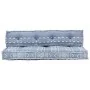 Pallet sofa cushion indigo patchwork fabric by vidaXL, Cushions for chairs and sofas - Ref: Foro24-287721, Price: 132,30 €, D...