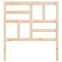 Solid pine wood bed headboard 96x4x104 cm by vidaXL, Headboards and footboards - Ref: Foro24-818170, Price: 21,86 €, Discount: %