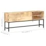 Massivholz Mango Sideboard 145x30x60 cm von vidaXL, Sideboards - Ref: Foro24-320226, Preis: 186,73 €, Rabatt: %