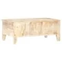Couchtisch aus rauem Akazienholz, 100 x 55 x 40 cm von vidaXL, Couchtisch - Ref: Foro24-320235, Preis: 187,49 €, Rabatt: %