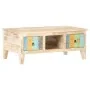 Rough acacia wood coffee table 100x55x40 cm by vidaXL, Coffee table - Ref: Foro24-320235, Price: 187,50 €, Discount: %