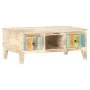 Rough acacia wood coffee table 100x55x40 cm by vidaXL, Coffee table - Ref: Foro24-320235, Price: 187,50 €, Discount: %