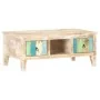 Rough acacia wood coffee table 100x55x40 cm by vidaXL, Coffee table - Ref: Foro24-320235, Price: 187,50 €, Discount: %