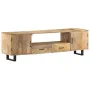TV-Schrank aus massivem Mangoholz, 160 x 30 x 45 cm von vidaXL, TV-Möbel - Ref: Foro24-320255, Preis: 315,29 €, Rabatt: %