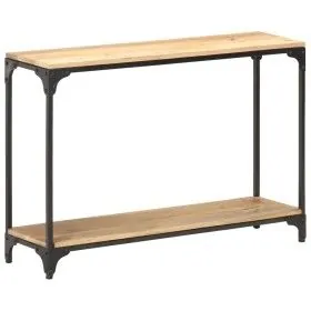 Solid mango wood console table 110x30x75 cm by vidaXL, Side tables - Ref: Foro24-320259, Price: 118,52 €, Discount: %