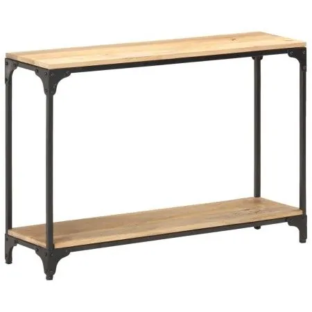 Solid mango wood console table 110x30x75 cm by vidaXL, Side tables - Ref: Foro24-320259, Price: 118,52 €, Discount: %