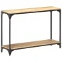 Solid mango wood console table 110x30x75 cm by vidaXL, Side tables - Ref: Foro24-320259, Price: 118,52 €, Discount: %