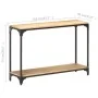 Solid mango wood console table 110x30x75 cm by vidaXL, Side tables - Ref: Foro24-320259, Price: 118,52 €, Discount: %