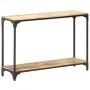 Solid mango wood console table 110x30x75 cm by vidaXL, Side tables - Ref: Foro24-320259, Price: 118,52 €, Discount: %