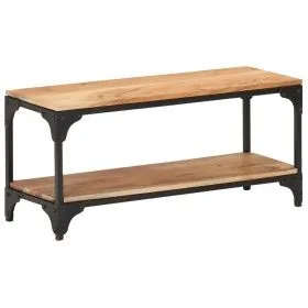 Couchtisch aus massivem Akazienholz, 90 x 30 x 40 cm von vidaXL, Couchtisch - Ref: Foro24-320260, Preis: 74,75 €, Rabatt: %