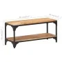 Solid acacia wood coffee table 90x30x40 cm by vidaXL, Coffee table - Ref: Foro24-320260, Price: 90,87 €, Discount: %