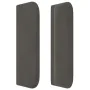 Cabecero de terciopelo gris oscuro 103x16x78/88 cm de vidaXL, Cabeceros y pies de cama - Ref: Foro24-3119147, Precio: 65,70 €...