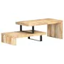 Set of 2 solid mango wood coffee tables by vidaXL, Coffee table - Ref: Foro24-320392, Price: 165,54 €, Discount: %