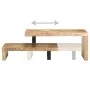 Set mit 2 Couchtischen aus massivem Mangoholz von vidaXL, Couchtisch - Ref: Foro24-320392, Preis: 165,54 €, Rabatt: %