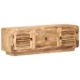 Mueble para TV de madera maciza de mango rugosa 120x30x40 cm de vidaXL, Muebles TV - Ref: Foro24-320460, Precio: 217,55 €, De...