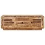 Mueble para TV de madera maciza de mango rugosa 120x30x40 cm de vidaXL, Muebles TV - Ref: Foro24-320460, Precio: 217,55 €, De...