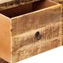 Mueble para TV de madera maciza de mango rugosa 120x30x40 cm de vidaXL, Muebles TV - Ref: Foro24-320460, Precio: 217,55 €, De...
