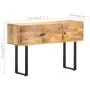Aparador de madera maciza de mango 116x35x75 cm de vidaXL, Aparadores - Ref: Foro24-320470, Precio: 242,83 €, Descuento: %