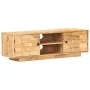 Mueble para TV de madera maciza de mango 116x30x35 cm de vidaXL, Muebles TV - Ref: Foro24-320472, Precio: 139,61 €, Descuento: %