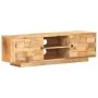 Mueble para TV de madera maciza de mango 116x30x35 cm de vidaXL, Muebles TV - Ref: Foro24-320472, Precio: 139,61 €, Descuento: %