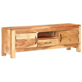 Massivholz Akazienholz TV-Möbel 116x30x40 cm von vidaXL, TV-Möbel - Ref: Foro24-320473, Preis: 168,31 €, Rabatt: %