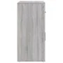 Aparador de madera contrachapada gris Sonoma 80x33x70 cm de vidaXL, Aparadores - Ref: Foro24-816574, Precio: 91,29 €, Descuen...