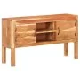 Solid acacia wood sideboard 116x30x66 cm by vidaXL, Sideboards - Ref: Foro24-320476, Price: 197,81 €, Discount: %