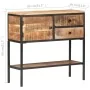 Rough mango wood sideboard 85x30x80 cm by vidaXL, Sideboards - Ref: Foro24-320486, Price: 215,65 €, Discount: %