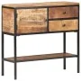 Rough mango wood sideboard 85x30x80 cm by vidaXL, Sideboards - Ref: Foro24-320486, Price: 215,65 €, Discount: %