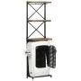 Tractor-shaped bottle rack in rough mango wood 49x31x172 cm by vidaXL, Wine racks - Ref: Foro24-320487, Price: 419,42 €, Disc...