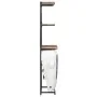 Tractor-shaped bottle rack in rough mango wood 49x31x172 cm by vidaXL, Wine racks - Ref: Foro24-320487, Price: 419,42 €, Disc...