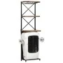 Tractor-shaped bottle rack in rough mango wood 49x31x172 cm by vidaXL, Wine racks - Ref: Foro24-320487, Price: 419,42 €, Disc...