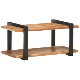 TV-Schrank aus massivem Akazienholz, 90 x 40 x 40 cm von vidaXL, TV-Möbel - Ref: Foro24-320495, Preis: 91,65 €, Rabatt: %