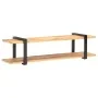 Solid rough mango wood TV cabinet 160x40x40 cm by vidaXL, TV Furniture - Ref: Foro24-320497, Price: 98,64 €, Discount: %