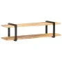 Solid rough mango wood TV cabinet 160x40x40 cm by vidaXL, TV Furniture - Ref: Foro24-320497, Price: 98,64 €, Discount: %
